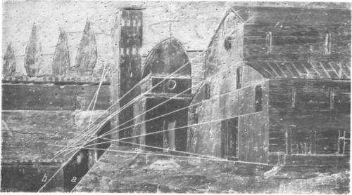 Rys. 2. PISARO. KOŚCIÓŁ ŚW. AUGUSTYNA: INTARSIA.