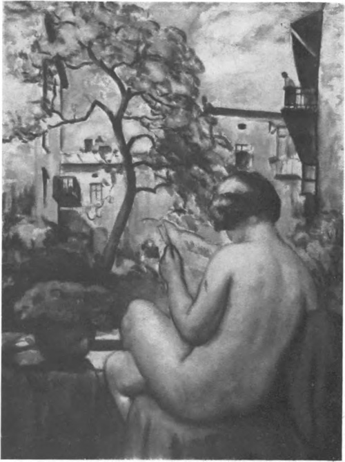 TEODOR GROTT WIOSNĄ (akwar.) (Salon listopadowy. Warszawa 1931).
