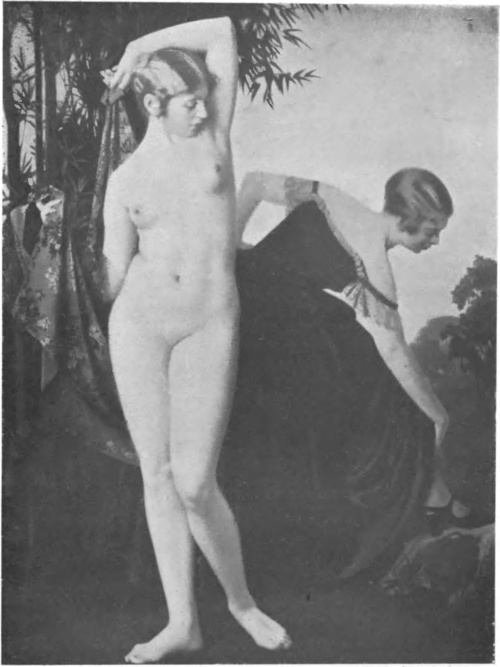 MICHAŁ BORUCIŃSKI LETNI WIECZÓR (ol.) (Salon listopadowy. Warszawa 1931).