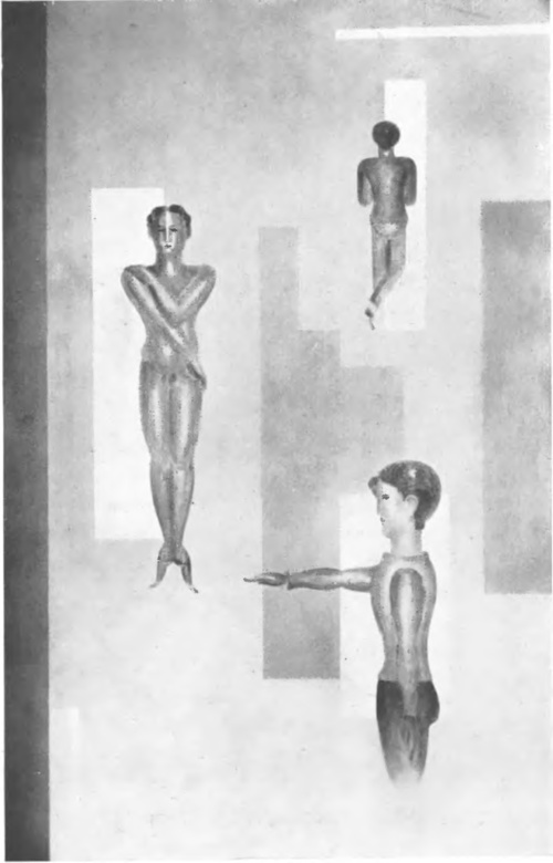 OSKAR SCHLEMMER. STUDIUM DO DEKORACJI ŚCIENNEJ.