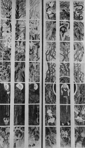STANISŁAW WYSPIAŃSKI. KARTONY DO WITRAŻÓW DLA KOŚCIOŁA O.O FRANCISZKANÓW