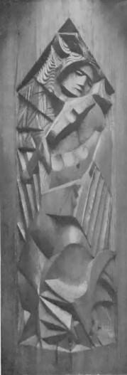 JAN SZCZEPKOWSKI ANIOŁ (drzewo) / KAPLICY NA WYSTAWIE PARYSKIEJ 1935 R.