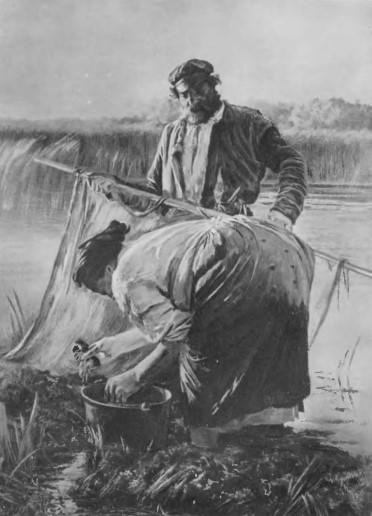 LEON WYCZÓŁKOWSKI. ŁOWIENIE RAKÓW