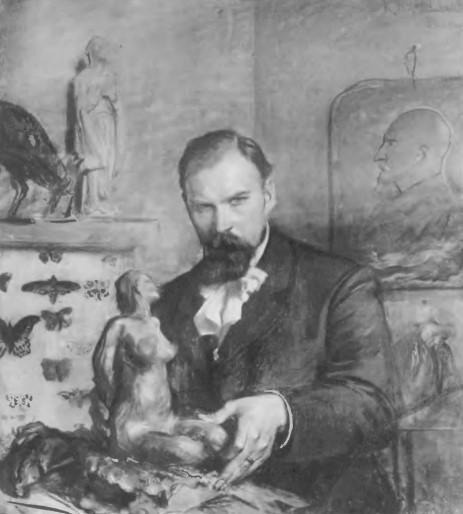 LEON WYCZÓŁKOWSKI. PORTRET KONSTANTEGO LASZCZKI