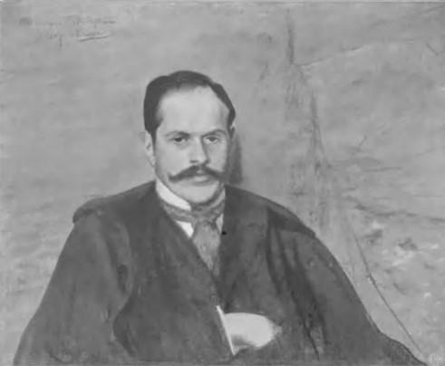 LEON WYCZÓŁKOWSKI. PORTRET KAZIMIERZA TETMAJERA
