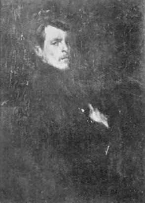 KONRAD KRZYŻANOWSKI PORTRET WŁASNY (ol. 1899)