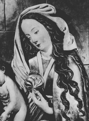 Wit Stwosz: Ołtarz w Kościele Marjackim. Madonna z Hołdu Trzech Króli (drzewo lipowe).