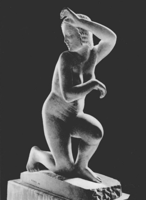 Henryk Kuna. Jutrzenka (marmur, 1919).