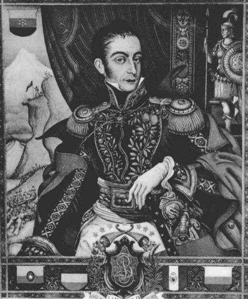 Artur Szyk. Portret gen. Boliwara (akwar.).