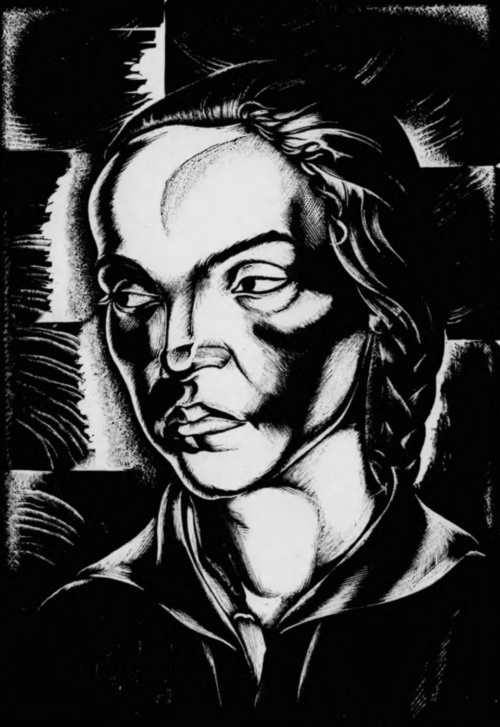 Wiktor Podoski. Marysia (drzeworyt).