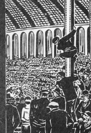 Frans Masereel. Drzeworyty z cyklu “La ville”, 1925. (rozm. 16X11 cm.).