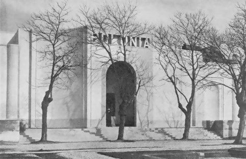 Pawilon Polski w Wenecji: widok zewnętrzny - arch. Brenno del Giudice. (Fot. Giacomelli, Wenecja).