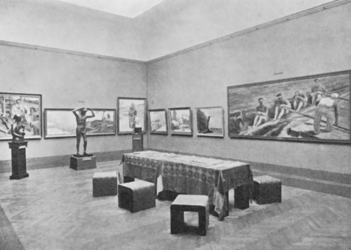 Pawilon polski w Wenecji: sala środkowa, fragment Il.