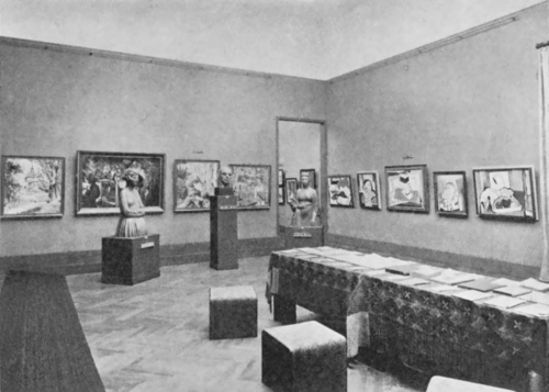 Pawilon polski w Wenecji: sala środkowa. Fragment III.