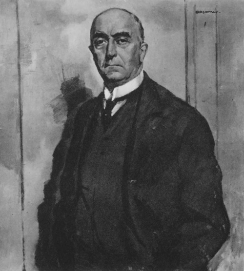 Isidore Opsomer (Belgia). Portret mężczyzny (ol.).