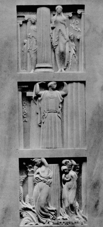 Antonino Maraini (Włochy). Wspomnienie z Aten (marmur).