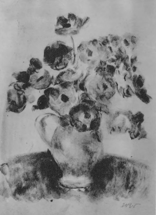 Wojciech Weiss, Anemony (monotypia)