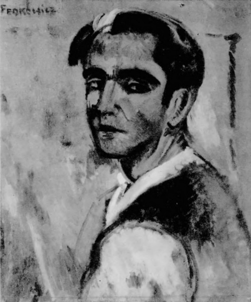 Jerzy Fedkowicz. Portret własny (ol.).