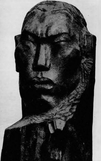 Marja Rindzunska. “Jakut-Szturmowiec, człowiek kołchozu” (drzew).
