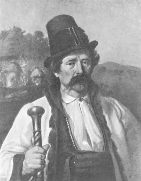 Andrzej Grabowski. Wójt z Woli Justowskiej (1874, ol.).
