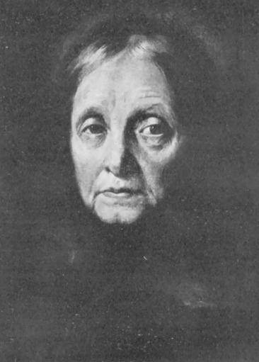 Andrzej Grabowski. Portret Marciny Trojackiej (fragment, 1876, ol.).