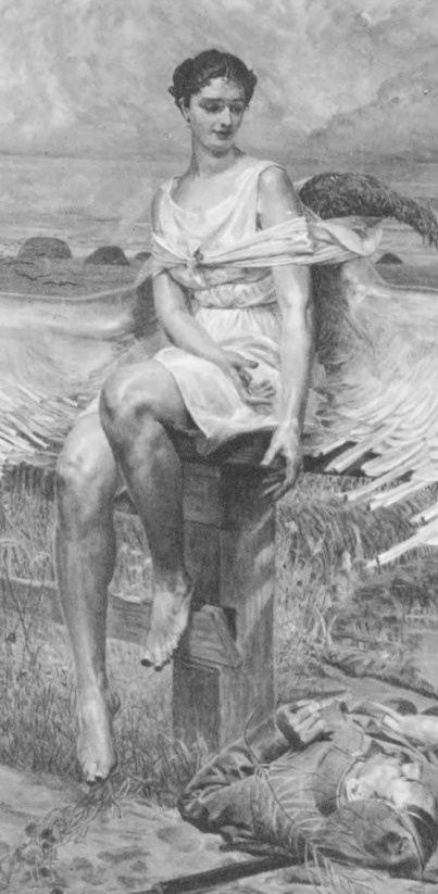 Jacek Malczewski. Nike Legjonów (ol.).