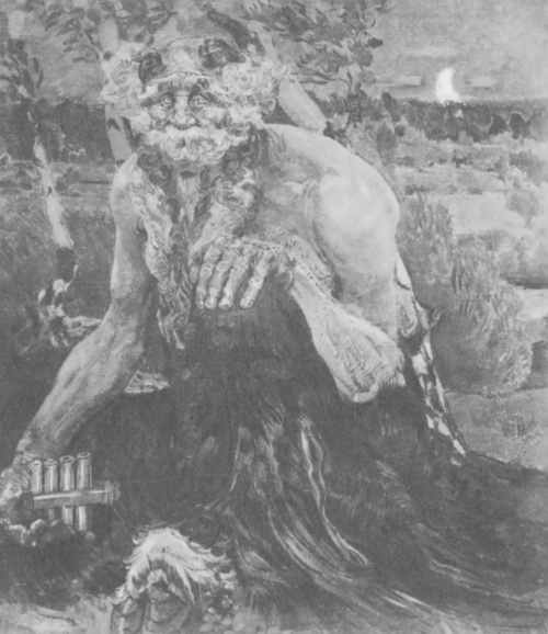 Michał Wrubel. Pan (ol.) 1899.