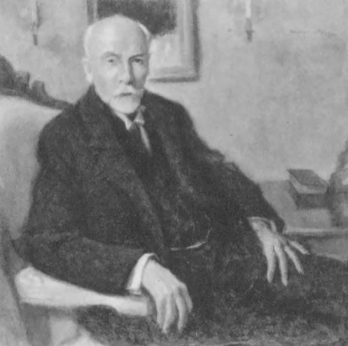 Alfons Karpiński. Portret Dra K. (ol.).