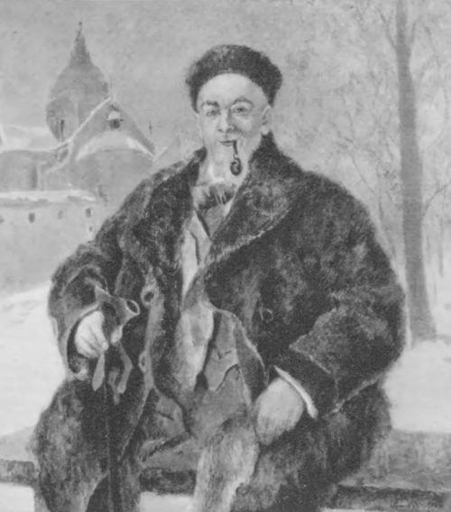 Kazimierz Sichulski. Portret K. Srokowskiego (ol.).