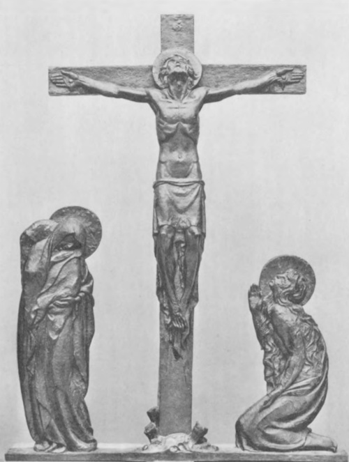Antoni Maraini. Ukrzyżowanie (bronz).