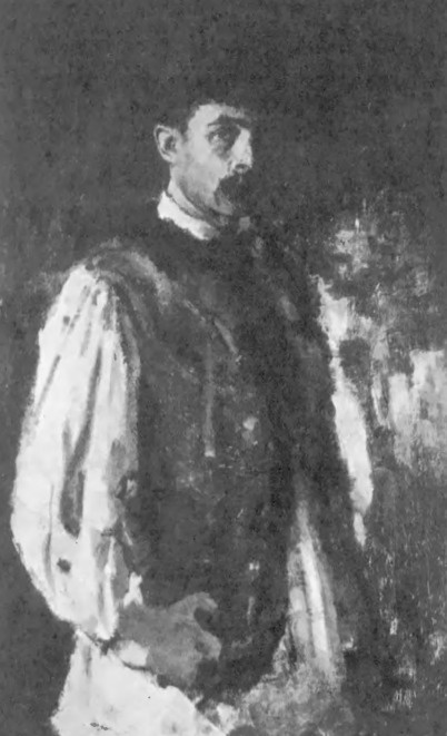Witold Pruszkowski. Portret własny (ol.).