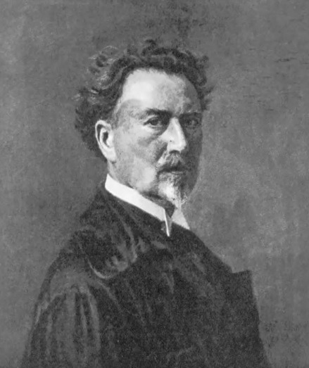 Maksymiljan Švabinsky. Portret własny (ol.).