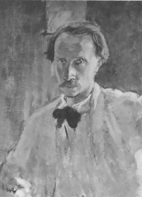Wojciech Weiss. Portret własny (ol. 1904).
