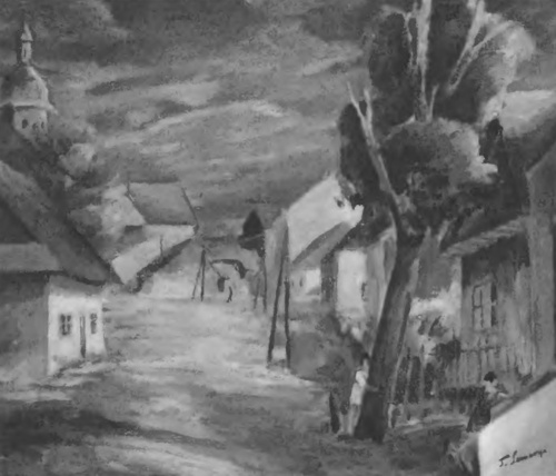 Tadeusz Seweryn. Uliczka (ol.).