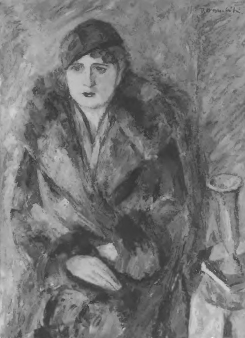 Roman Orszulski. Portret Pani w futrze (ol.).