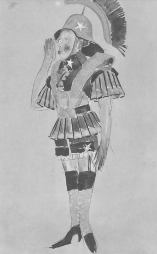 Wincenty Drabik. B. Shaw’a “Androkles i lew” (projekt kostjumu, 1933).