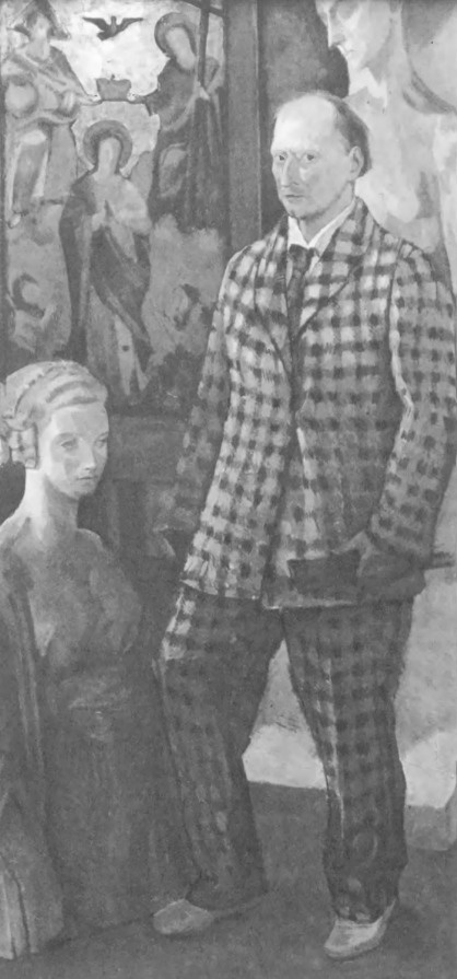 Ksawery Dunikowski. Portret własny (ol.).