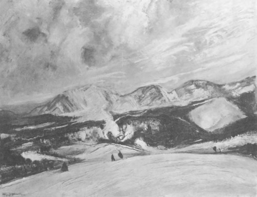 Zbigniew Jarosz. Tatry w marcu (ol.).