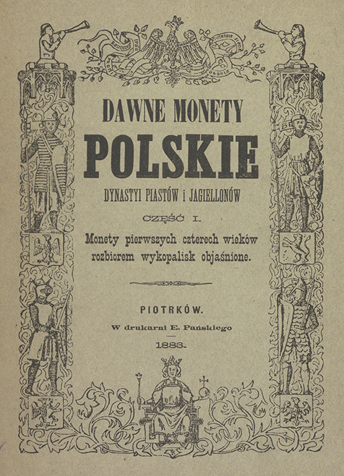 Kazimierz Stronczyński, Dawne monety polskie
