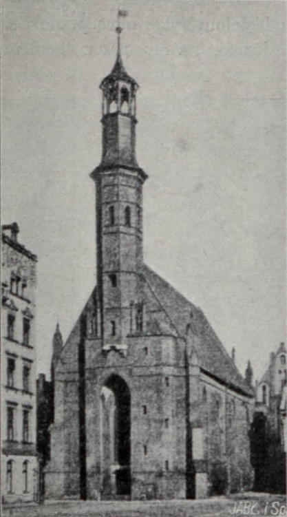 Kościół św. Elżbiety. R. 1396.