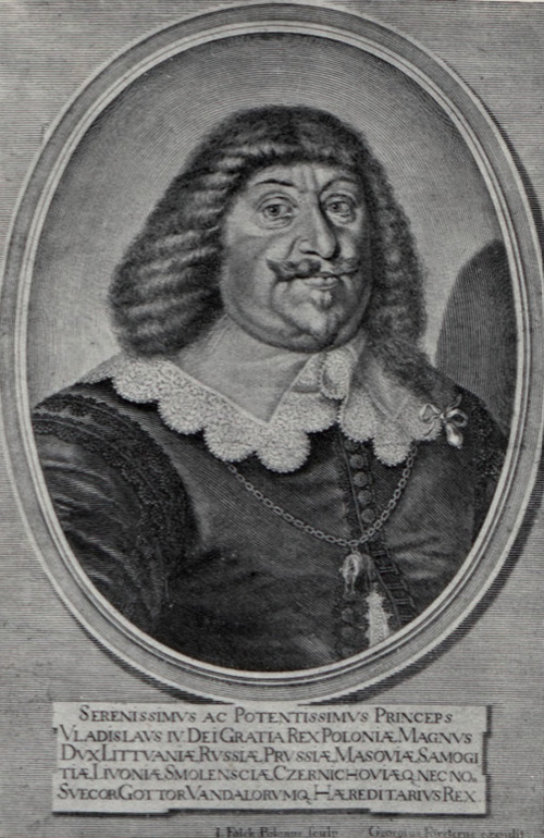 Władysław IV. Wedle Miedziorytu Falcka Gdańszczanina.