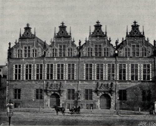 Zbrojownia od węglowego targu. Antoni van Obbergen. r. 1605.