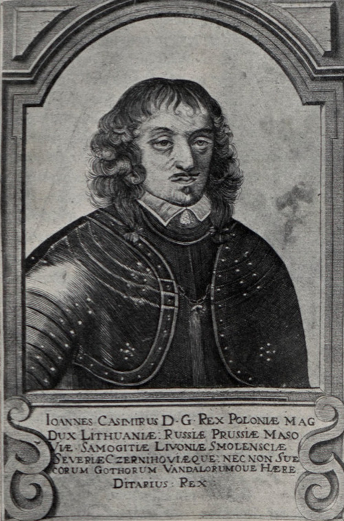 Jan Kazimierz. Wedle miedziorytu Hondjusa Gdańszczanina.