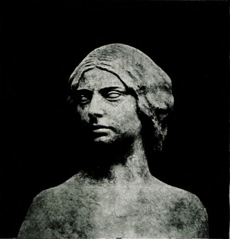 GŁOWA KOBIETY, Jadwiga Bohdanowicz.