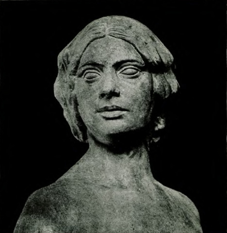 GŁOWA KOBIETY, Jadwiga Bohdanowicz.