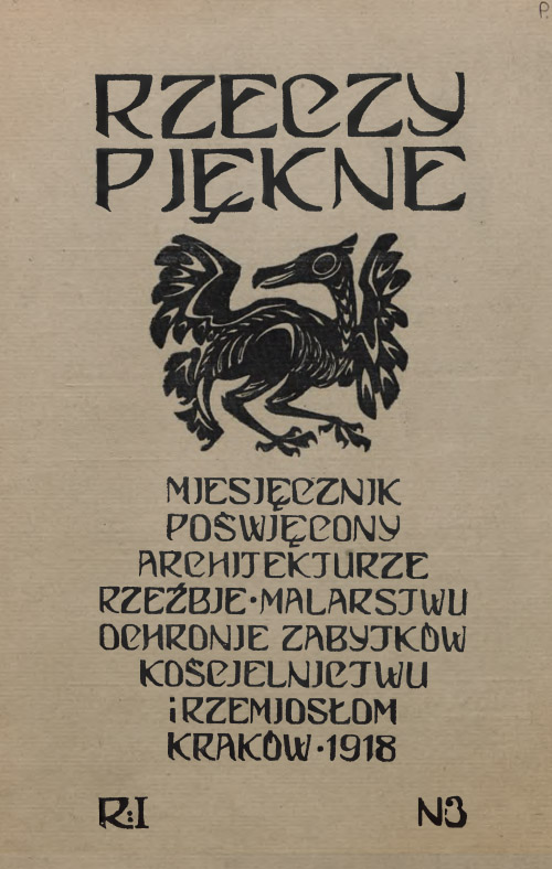 -, Rzeczy Piękne [1918 3]