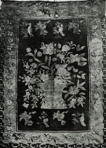 KILIM UKRAIŃSKI. Wykonany w krosnach pionowych