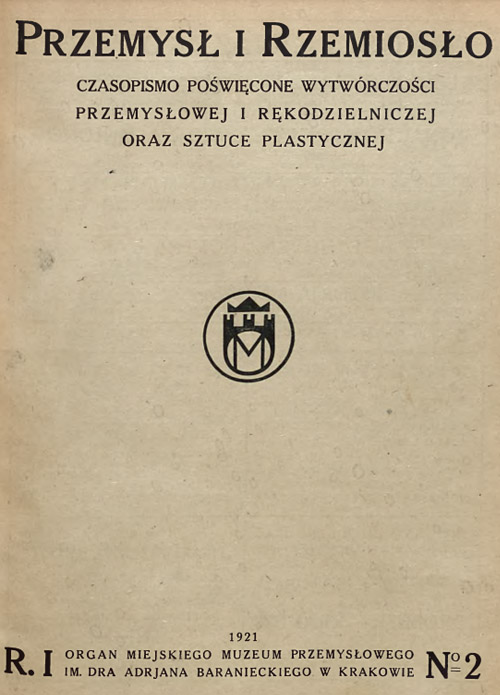 -, Rzeczy Piękne [1921 2]