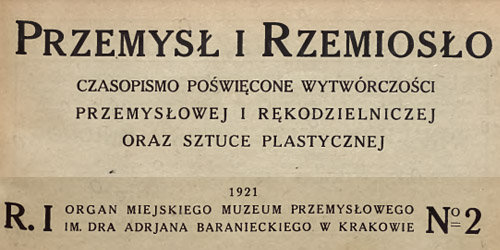 -, Rzeczy Piękne [1921 2]