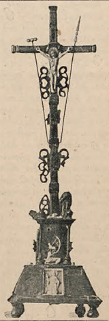 RYC. 1. KRZYŻYK BURSZTYNOWY W GABINECIE HIST. SZTUKI UNIW. JAGIELL.